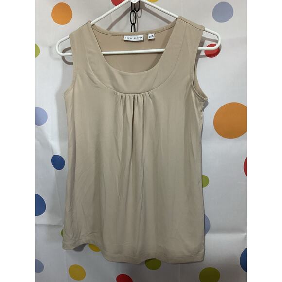 NEW 2PC Susan Graver Twinset Size XXS Beige - Picture 11 of 13